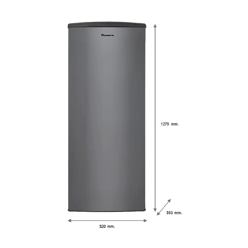 ตู้เย็น 1 ประตู ACONATIC AN-FR1830 6.7 คิว สีเทา