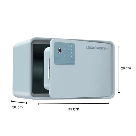 ตู้นิรภัย FINGERPRINT LOCKSWORTH VS4528-GN-01 สีเขียวพาสเทล_6