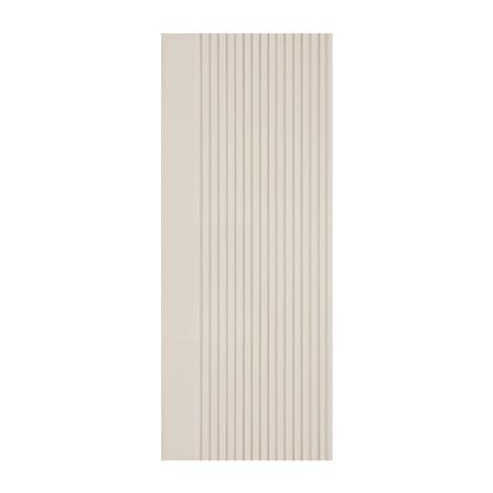 ประตูภายในโพลีสไตรีน ไม่เจาะลูกบิด LINEDEKOR VERTICAL 70x200 ซม. สีครีม_0