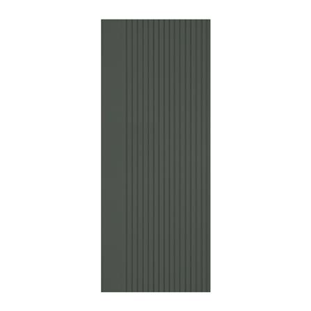 ประตูภายในโพลีสไตรีน ไม่เจาะลูกบิด LINEDEKOR VERTICAL 70x200 ซม. สีเขียวเข้มอมเทา_0
