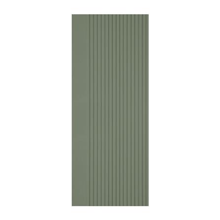ประตูภายในโพลีสไตรีน ไม่เจาะลูกบิด LINEDEKOR VERTICAL 70x200 ซม. สีเขียวอ่อนอมเทา_0
