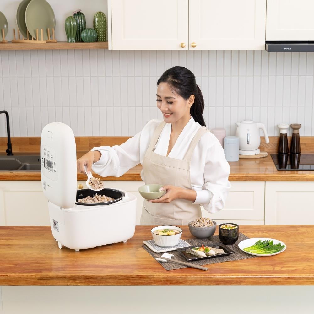 หม้อหุงข้าว DIGITAL ZOJIRUSHI NL-EAQ18-WA 1.8 ลิตร สีขาว