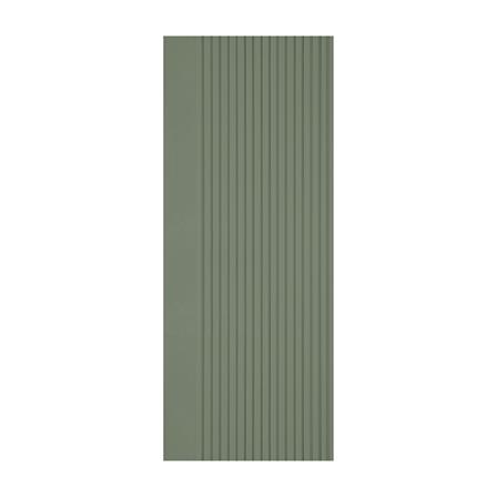 ประตูภายในโพลีสไตรีน ไม่เจาะลูกบิด LINEDEKOR VERTICAL 80x200 ซม. สีเขียวอ่อนอมเทา_0