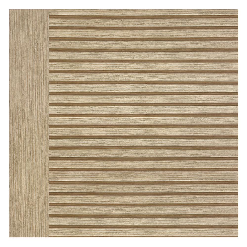 ประตูห้องน้ำโพลีสไตรีน ไม่เจาะลูกบิด LINDEKOR SIMPLE 90x200 ซม. สีบีชด้าน (เปิดด้านขวา เข้าด้านใน)