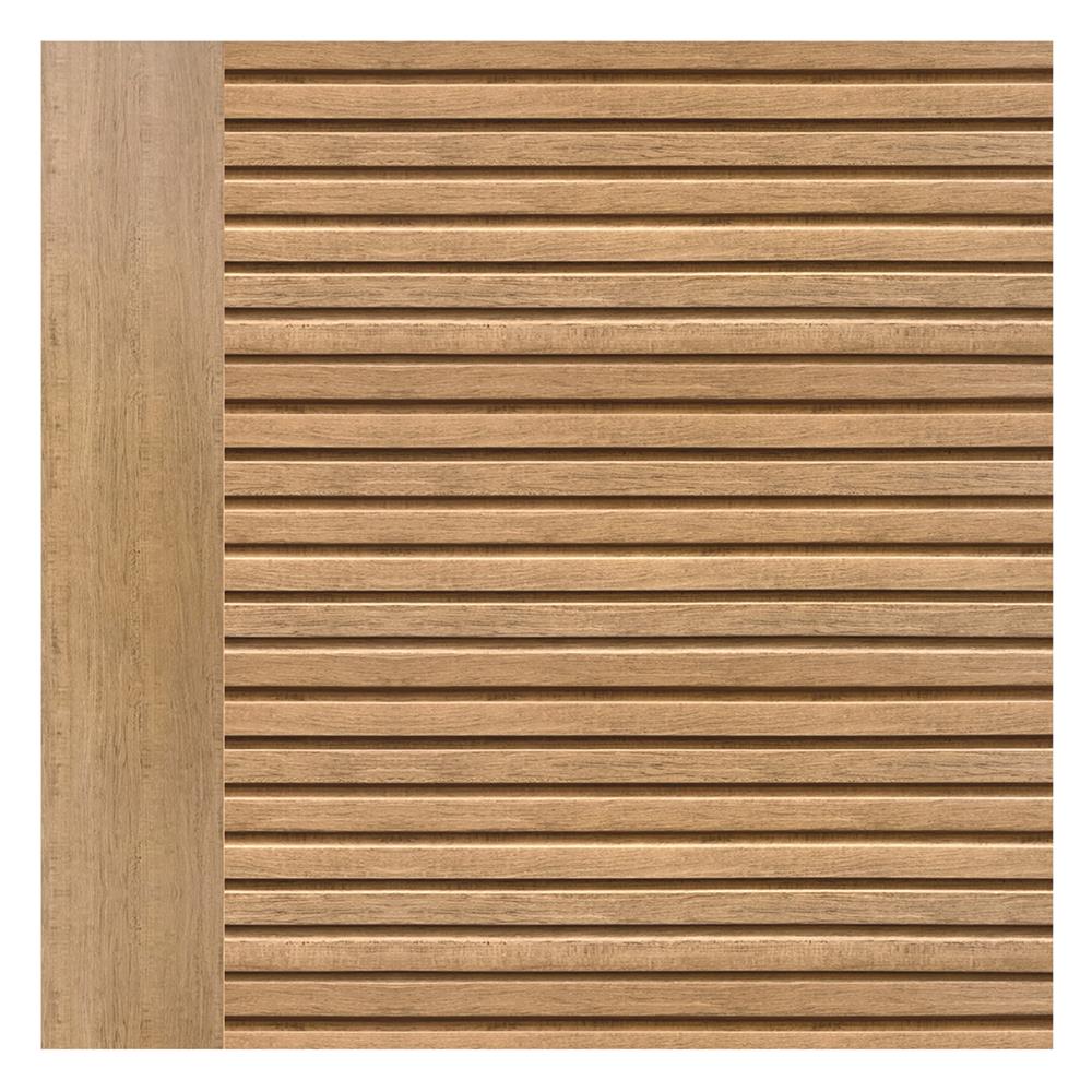 ประตูห้องน้ำโพลีสไตรีน ไม่เจาะลูกบิด LINDEKOR SIMPLE 80x200 ซม. สีสักด้าน (เปิดด้านขวา เข้าด้านใน)