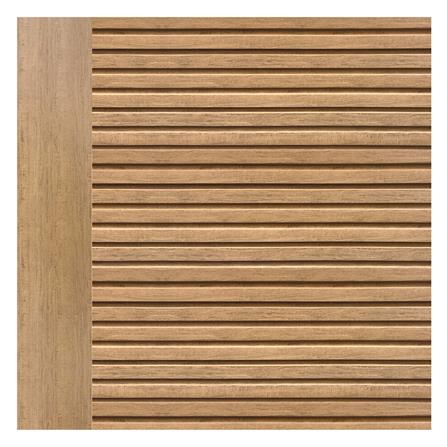 ประตูห้องน้ำโพลีสไตรีน ไม่เจาะลูกบิด LINDEKOR SIMPLE 80x200 ซม. สีสักด้าน (เปิดด้านขวา เข้าด้านใน)_1
