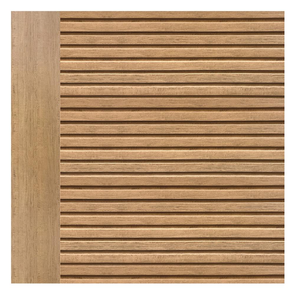 ประตูห้องน้ำโพลีสไตรีน ไม่เจาะลูกบิด LINDEKOR SIMPLE 70x200 ซม. สีสักด้าน (เปิดด้านขวา เข้าด้านใน)