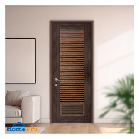 ประตูห้องน้ำโพลีสไตรีน ไม่เจาะลูกบิด LINDEKOR SIMPLE 80x200 ซม. สีโรสวู้ด (เปิดด้านขวา เข้าด้านใน)_2