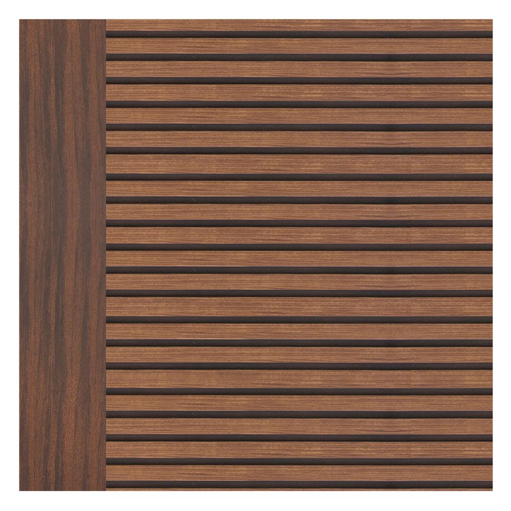 ประตูห้องน้ำโพลีสไตรีน ไม่เจาะลูกบิด LINDEKOR SIMPLE 80x200 ซม. สีโรสวู้ด (เปิดด้านซ้าย เข้าด้านใน)