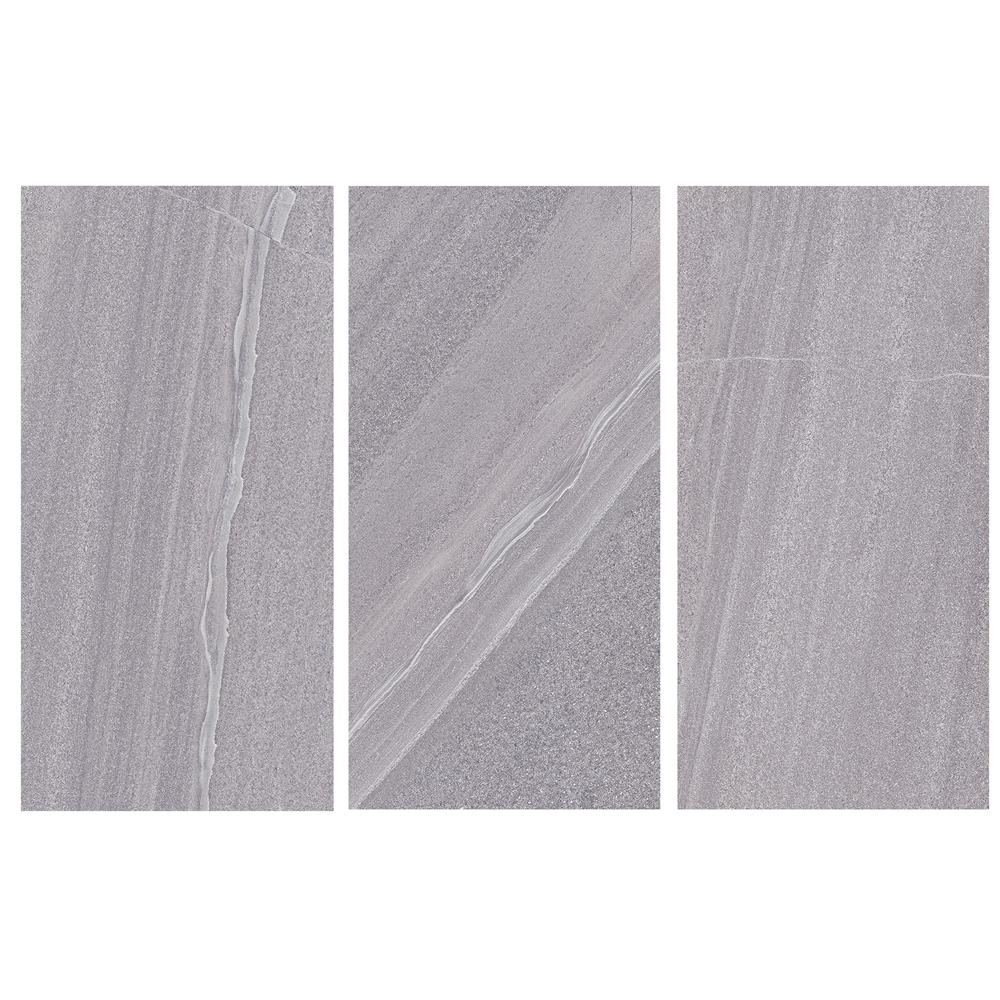 กระเบื้องพื้นพอร์ซเลน 60x120 ซม. DURAGRES อีลอน เทา A 1.44 ตร.ม.