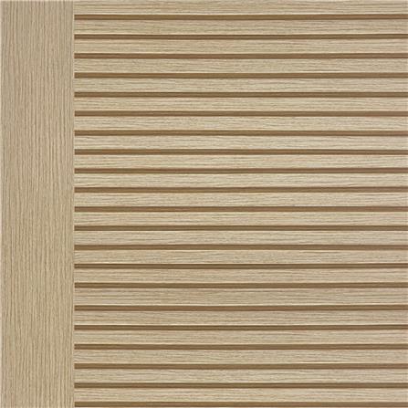 ประตูห้องน้ำโพลีสไตรีน ไม่เจาะลูกบิด LINDEKOR SIMPLE 90x200 ซม. สีบีชด้าน (เปิดด้านซ้าย เข้าด้านใน)_1
