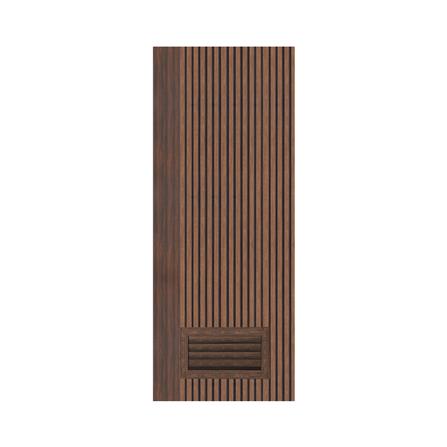 ประตูห้องน้ำโพลีสไตรีน ไม่เจาะลูกบิด LINDEKOR VERTICAL 80x200 ซม. สีโรสวู้ด (เปิดด้านขวา เข้าด้านใน)_0