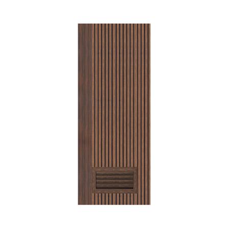 ประตูห้องน้ำโพลีสไตรีน ไม่เจาะลูกบิด LINDEKOR VERTICAL 90x200 ซม. สีโรสวู้ด (เปิดด้านขวา เข้าด้านใน)_0