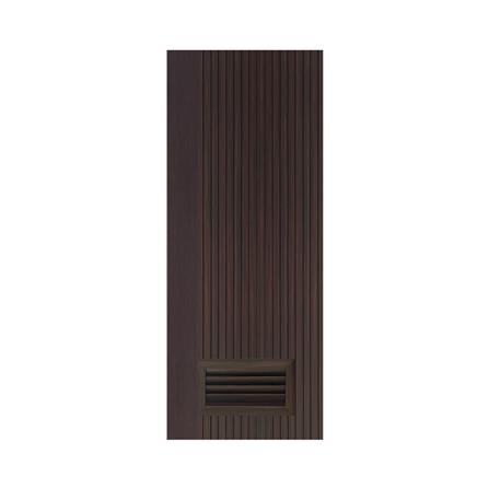 ประตูห้องน้ำโพลีสไตรีน ไม่เจาะลูกบิด LINDEKOR VERTICAL 70x200 ซม. สีโอ๊ค (เปิดด้านขวา เข้าด้านใน)_0