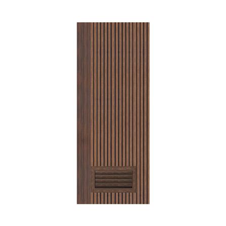 ประตูห้องน้ำโพลีสไตรีน ไม่เจาะลูกบิด LINDEKOR VERTICAL 70x200 ซม. สีโรสวู้ด (เปิดด้านขวา เข้าด้านใน)_0