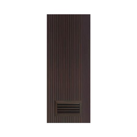 ประตูห้องน้ำโพลีสไตรีน ไม่เจาะลูกบิด LINDEKOR VERTICAL 80x200 ซม. สีโอ๊ค (เปิดด้านซ้าย เข้าด้านใน)_0
