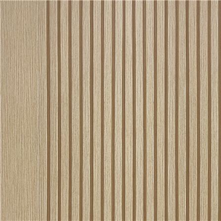 ประตูห้องน้ำโพลีสไตรีน ไม่เจาะลูกบิด LINDEKOR VERTICAL 90x200 ซม. สีบีชด้าน (เปิดด้านซ้าย เข้าด้านใน)_1