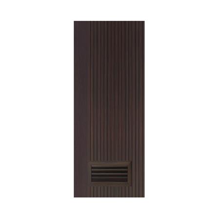 ประตูห้องน้ำโพลีสไตรีน ไม่เจาะลูกบิด LINDEKOR VERTICAL 80x200 ซม. สีโอ๊ค (เปิดด้านขวา เข้าด้านใน)_0