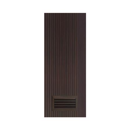 ประตูห้องน้ำโพลีสไตรีน ไม่เจาะลูกบิด LINDEKOR VERTICAL 90x200 ซม. สีโอ๊ค (เปิดด้านซ้าย เข้าด้านใน)_0