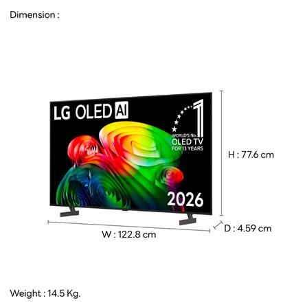 ทีวีโอแอลอีดี 55 นิ้ว LG (4K, OLED, WEB OS) OLED55B6PSA.ATM_13