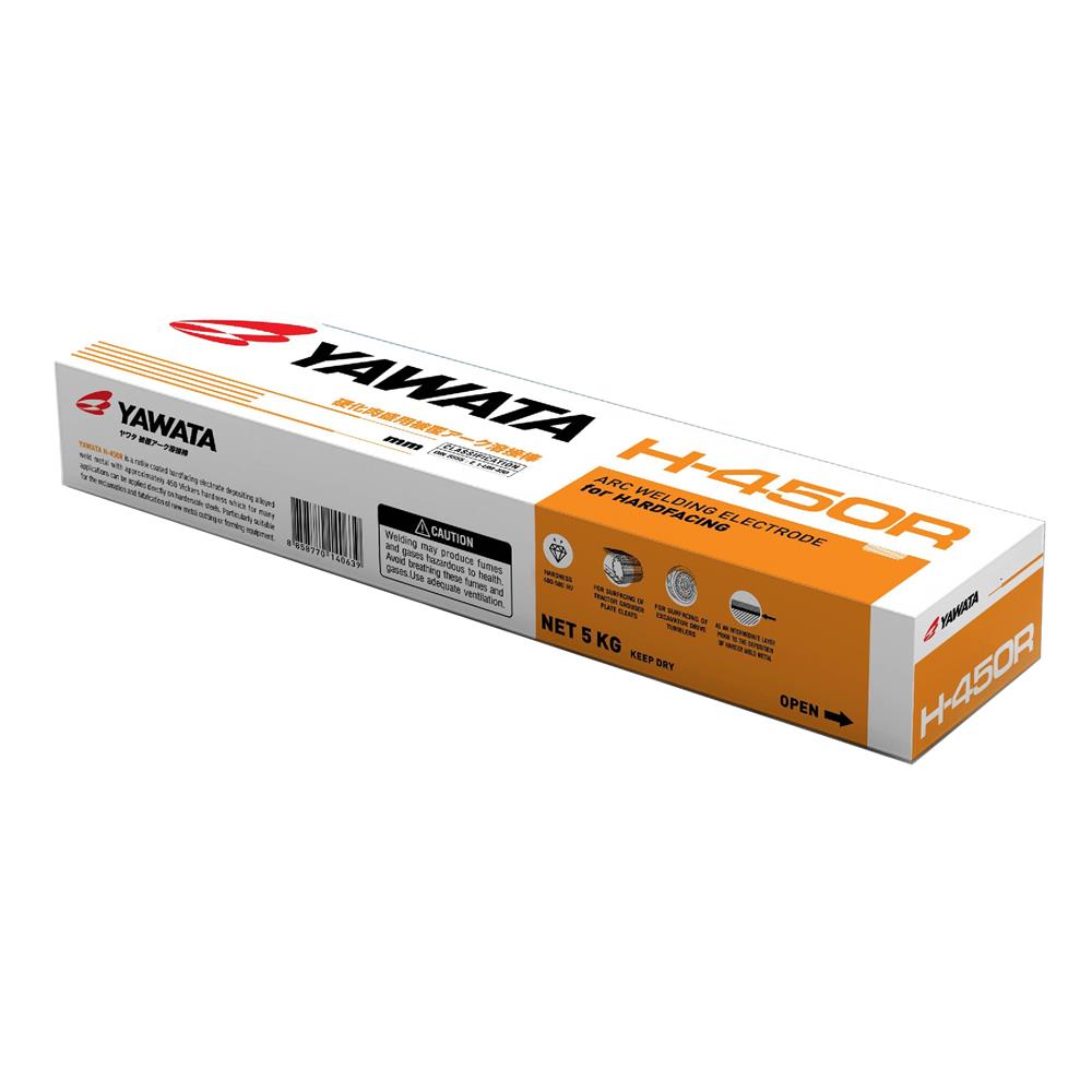 ลวดเชื่อมพอกผิวแข็ง YAWATA H450R 4x400 มม.