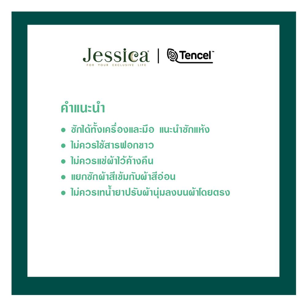 ชุดผ้าปูที่นอน 6 ฟุต (ชุด 6 ชิ้น) JESSICA TENCEL 20209-T864