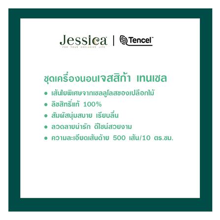 ชุดผ้าปูที่นอน 3.5 ฟุต (ชุด 4 ชิ้น) JESSICA TENCEL 22052-T864_8