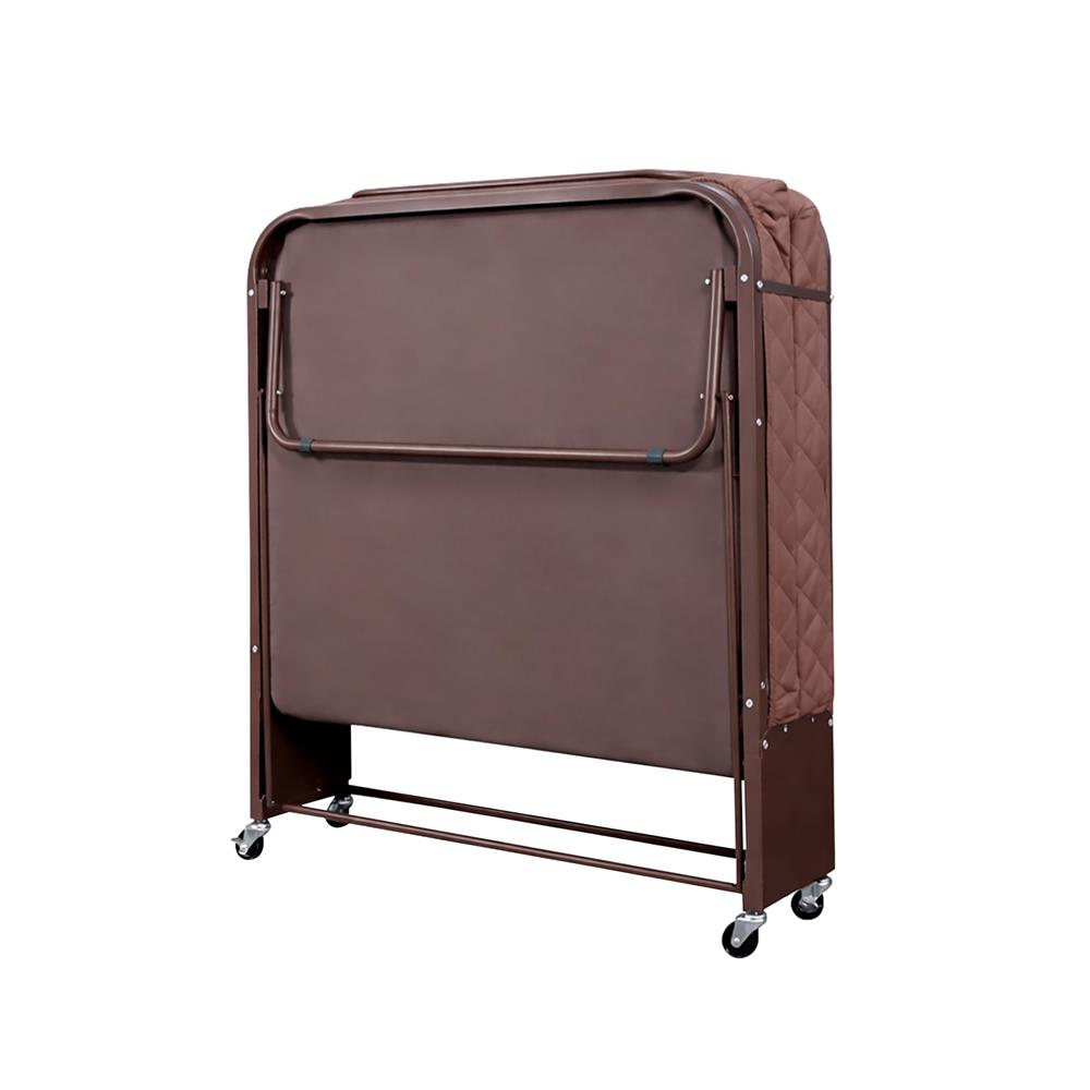 เตียงพับพร้อม TOPPER THAIBULL OLT237-90SM1 สี BROWN