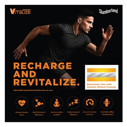 ที่นอนพ็อกเก็ตสปริง 5 ฟุต SLUMBERLAND VITALIZE ACTIVE_8