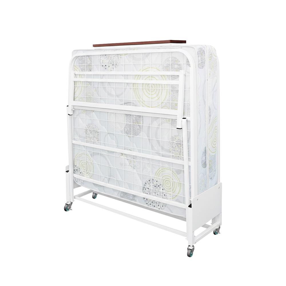 เตียงพับพร้อม TOPPER THAIBULL SSTPE245-90 สีขาว