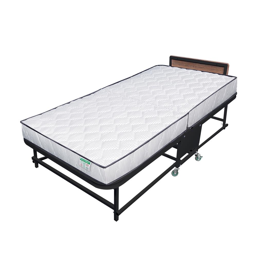 เตียงพับพร้อม TOPPER THAIBULL SSTSFPE245-90 (TNR) สีดำ