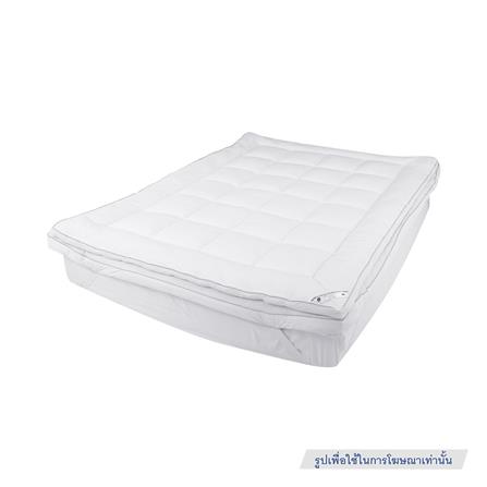 แผ่นรองนอน 5 ฟุต BEWELL CLOUDFILL สีขาว_0