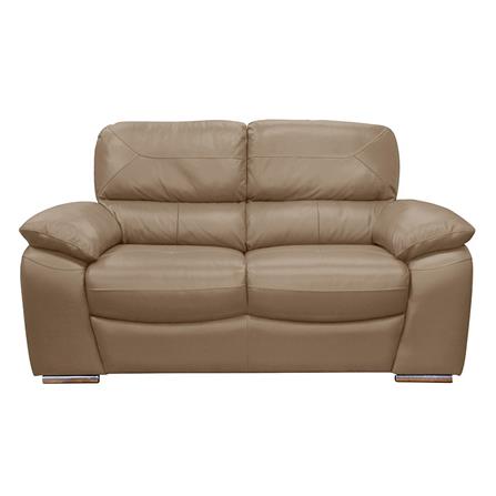 โซฟา 2 ที่นั่ง SOFA SOLUTIONS 19216796 LILONG สีน้ำตาล_0