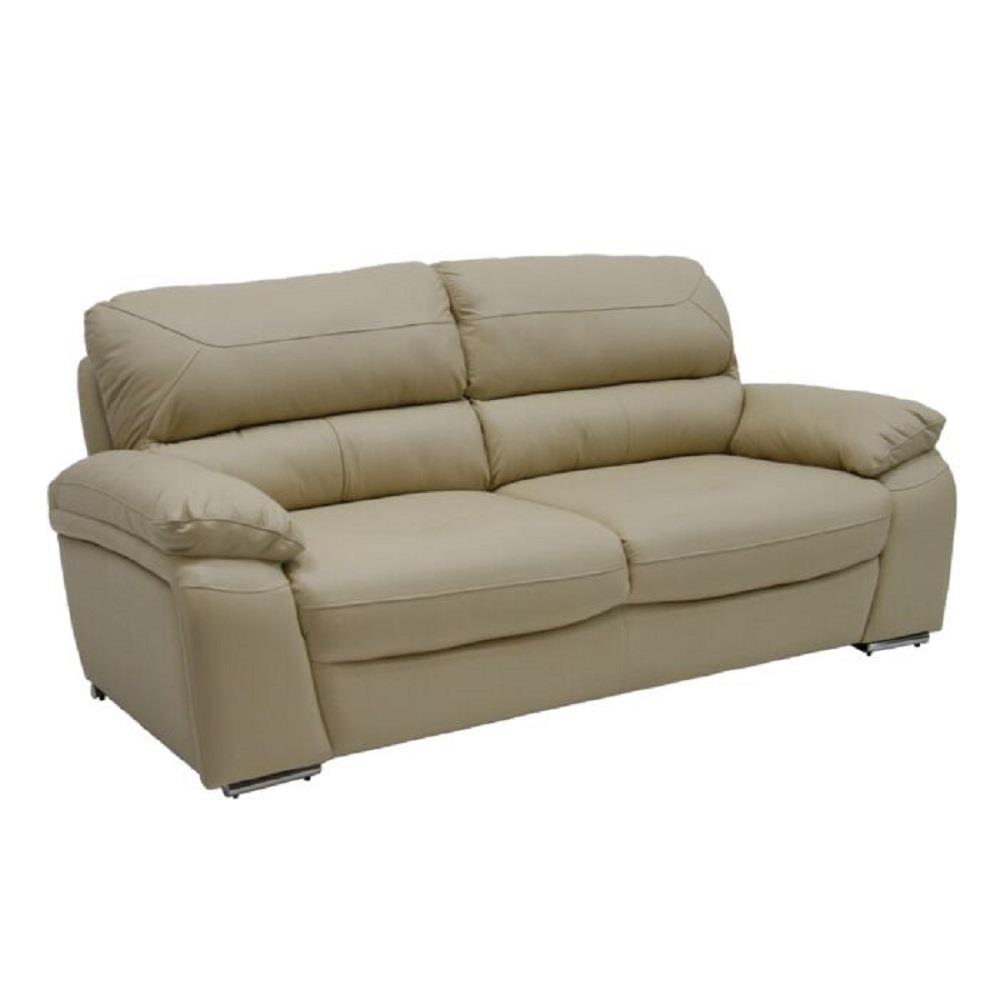 โซฟา 3 ที่นั่ง SOFA SOLUTIONS 19216801 LILONG สีครีม