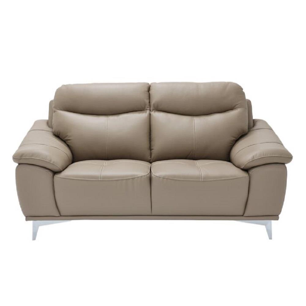 โซฟา 2 ที่นั่ง SOFA SOLUTIONS 19216776 GLOOMMY สีน้ำตาลอ่อน