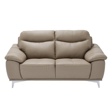 โซฟา 2 ที่นั่ง SOFA SOLUTIONS 19216776 GLOOMMY สีน้ำตาลอ่อน_1