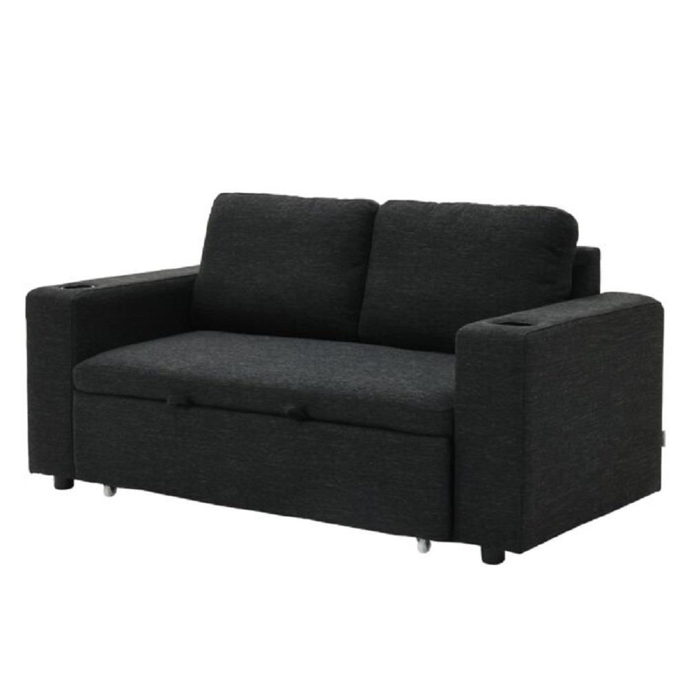 โซฟาเบด 2 ที่นั่ง SOFA SOLUTIONS 19244800 REGAL สีดำ