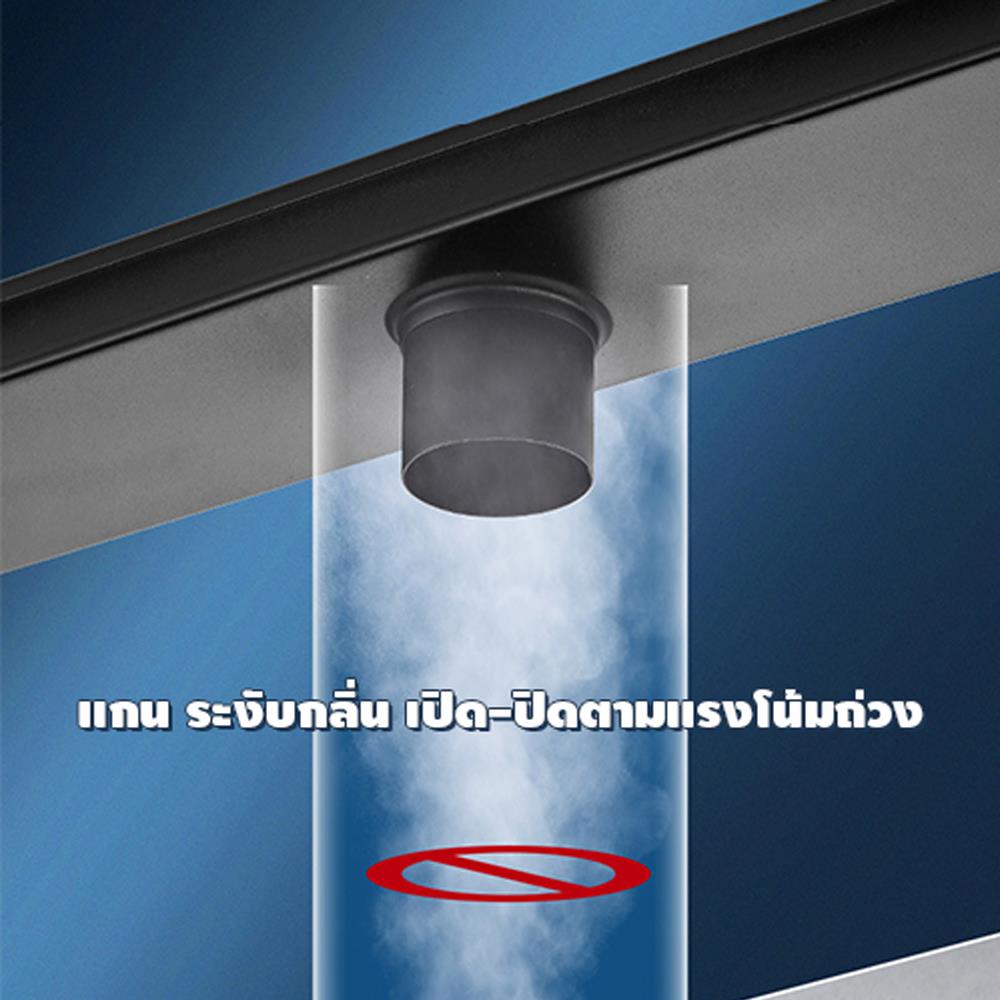 รางน้ำทิ้ง CASSA CL0164 80 ซม. สีดำ