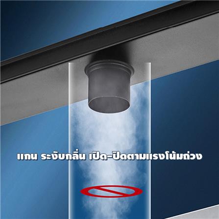 รางน้ำทิ้ง CASSA CL0164 80 ซม. สีดำ_1