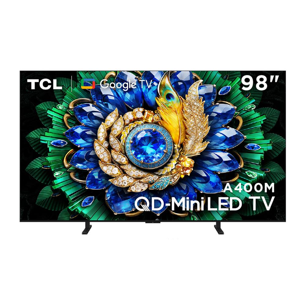 ทีวีคิวดี มินิแอลอีดี 98 นิ้ว TCL (4K, MINI LED, GOOGLE TV) 98A400M