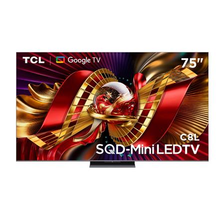 ทีวีเอสคิวดี มินิแอลอีดี 75 นิ้ว TCL (4K, MINI LED, GOOGLE TV) 75C8L_0