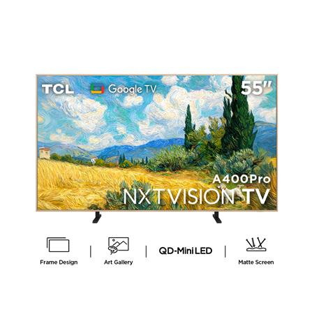 ทีวีคิวดี มินิแอลอีดี 55 นิ้ว TCL (4K, MINI LED, GOOGLE TV) 55A400 PRO_11