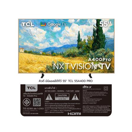 ทีวีคิวดี มินิแอลอีดี 55 นิ้ว TCL (4K, MINI LED, GOOGLE TV) 55A400 PRO_14