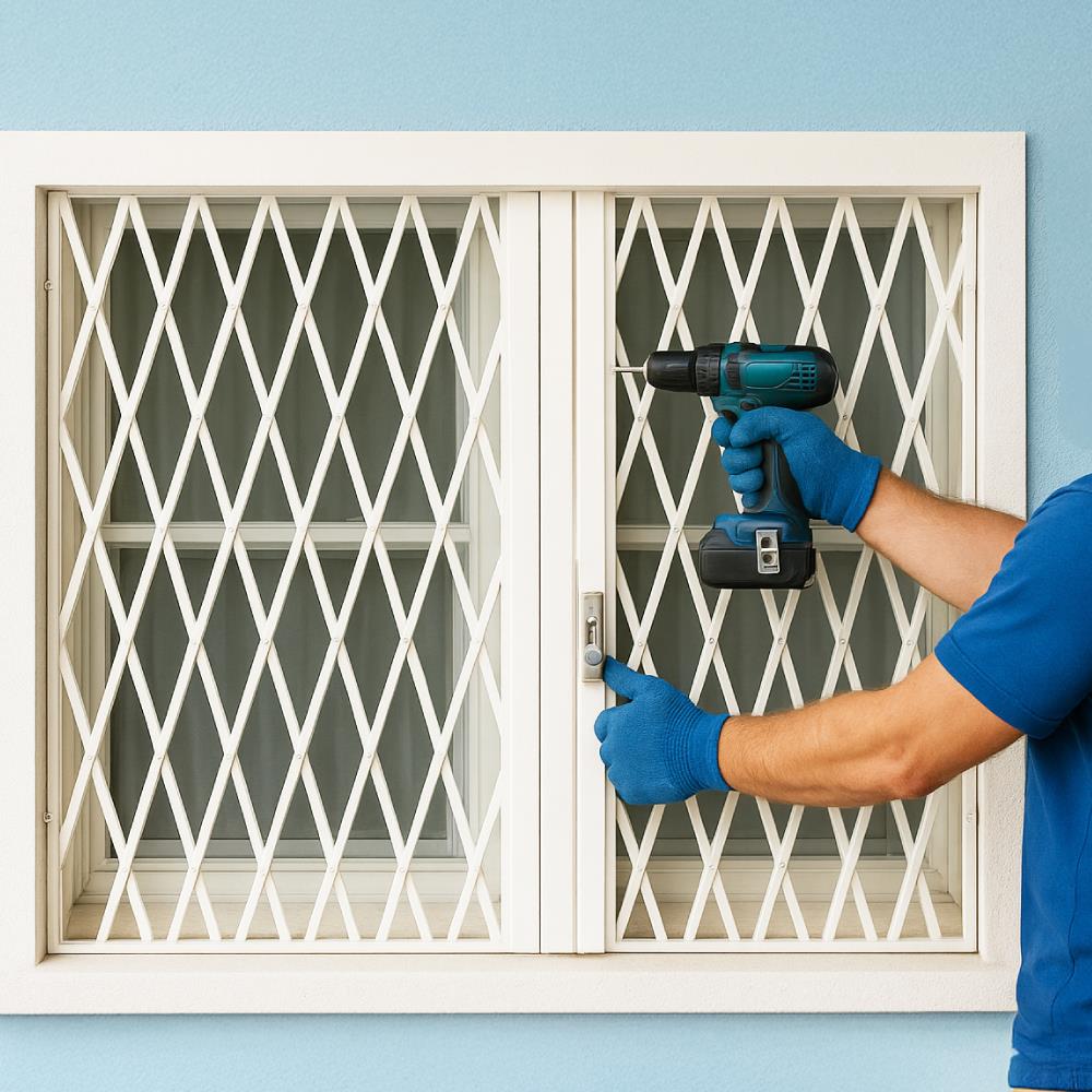 ติดตั้งประตู-หน้าต่างนิรภัย