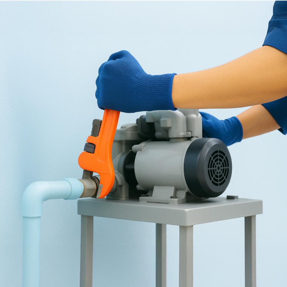 ย้ายจุดติดตั้งปั๊มน้ำ