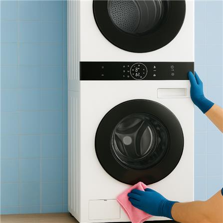 ล้างเครื่องซักผ้าฝาหน้า 2 ถัง