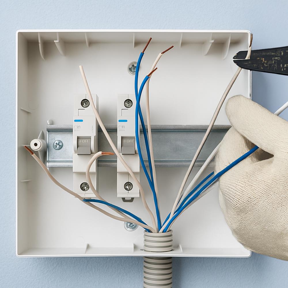 ติดตั้งเบรกเกอร์