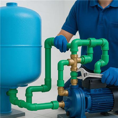 ติดตั้งปั๊ม+แท็งก์น้ำ 3 ระบบ (ท่อ PPR)_0