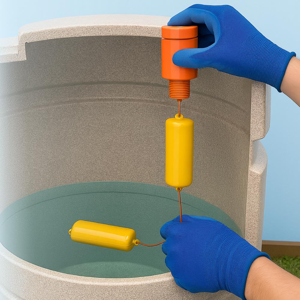 บริการเปลี่ยนลูกลอยไฟฟ้าแท็งก์น้ำ