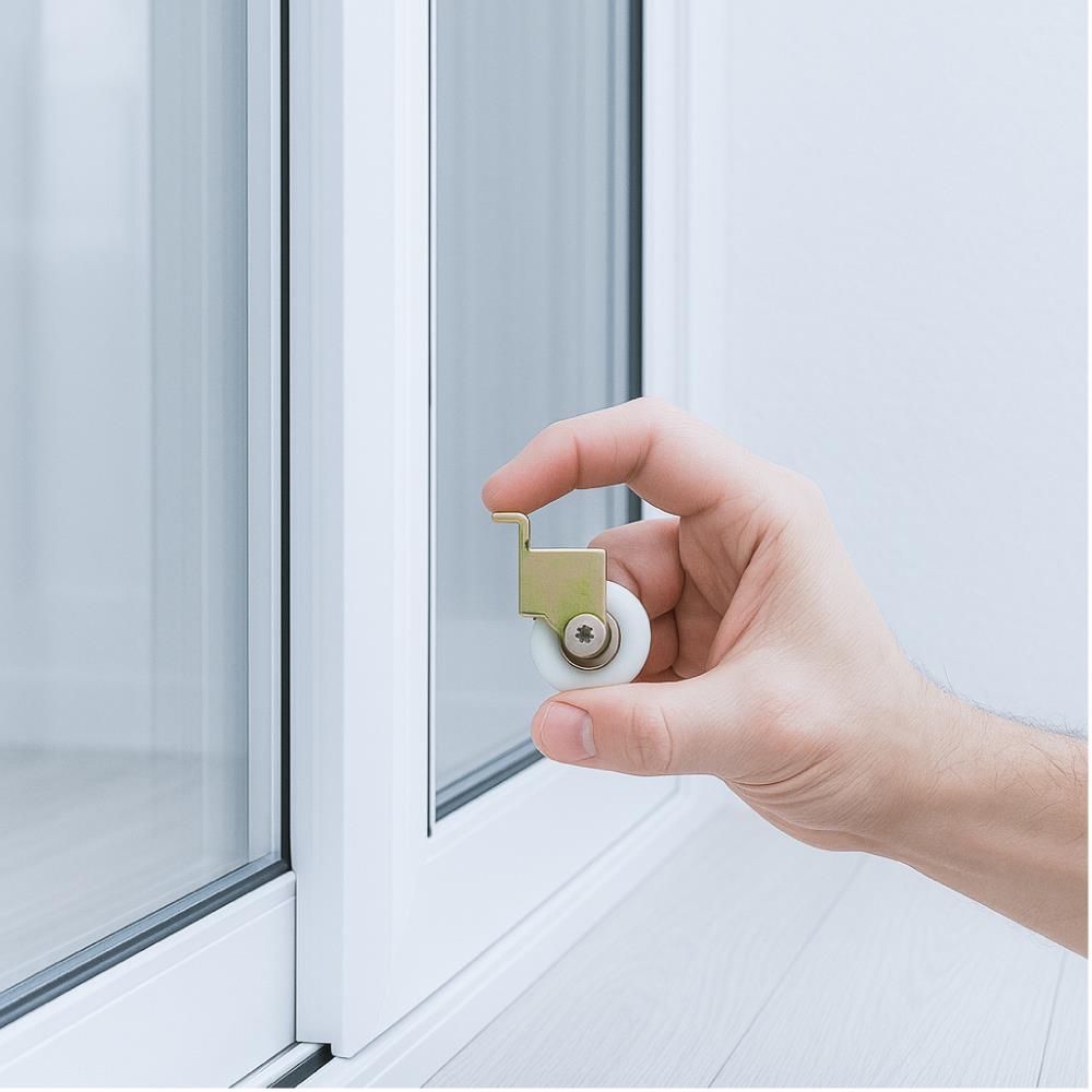 เปลี่ยนลูกล้อบานเลื่อนประตู/หน้าต่าง